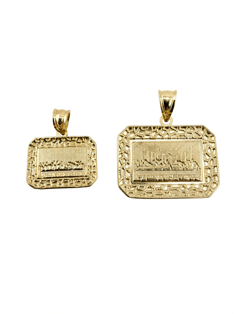 10kt Last Supper Pendants