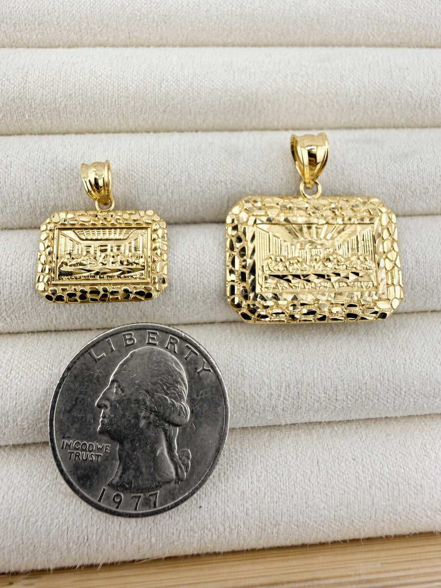 10kt Last Supper Pendants
