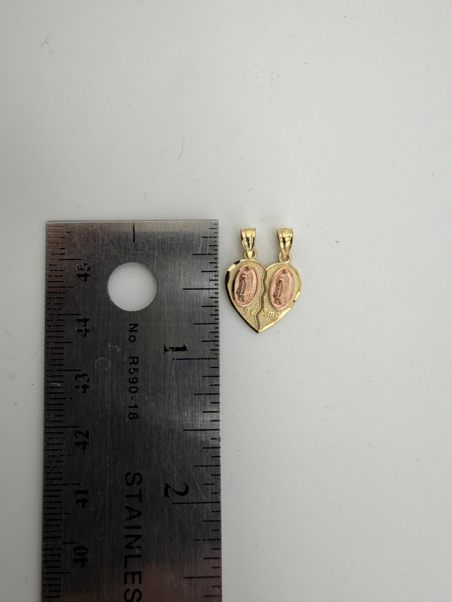 14kt Te Amo break away Charm