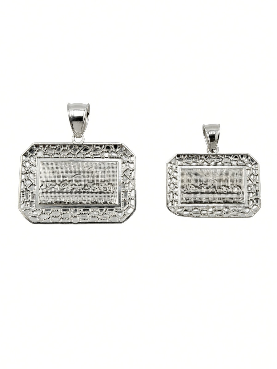 925 Sterling Silver Last Supper Pendant