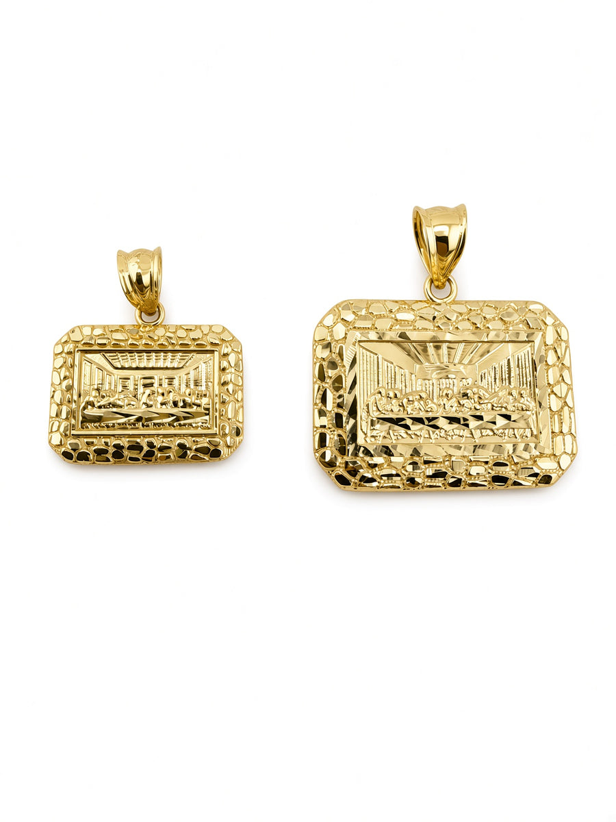 10kt Last Supper Pendants
