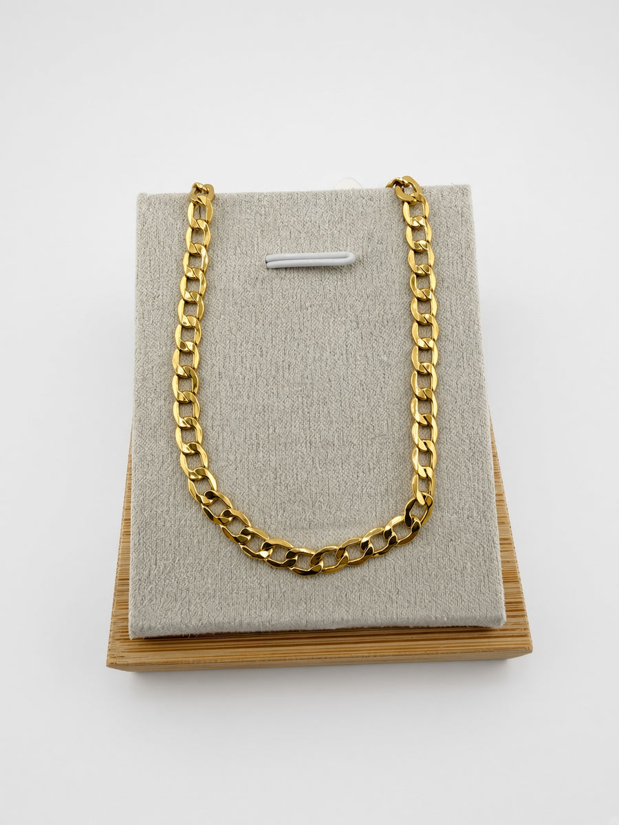 10K Yellow Gold Curb Chain – 4.5mm